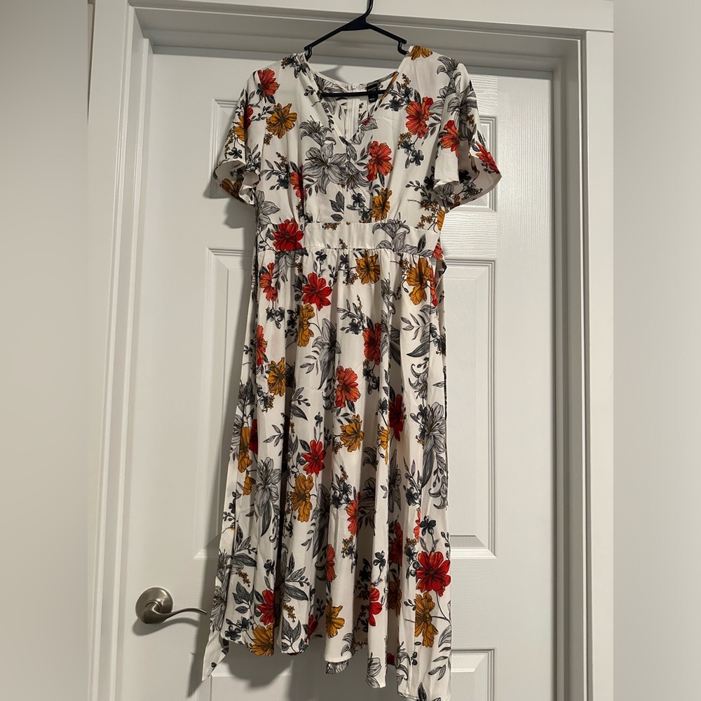 Flower Maxi Dress